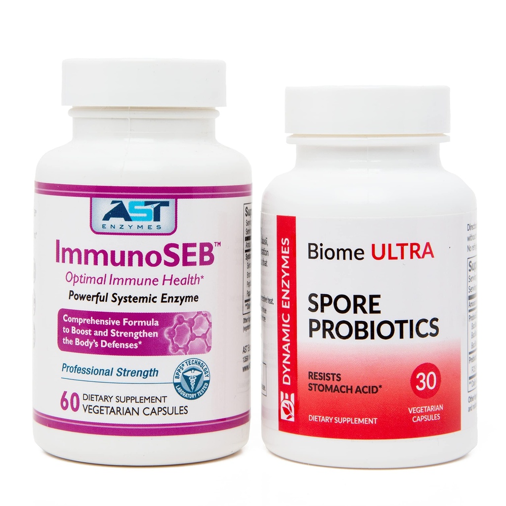ImmunoSEB (60 kapselia) & Biome Ultra (ProbioSEB CSC3) (30 kapselia) - ImmunoSEB Boost Bundle 