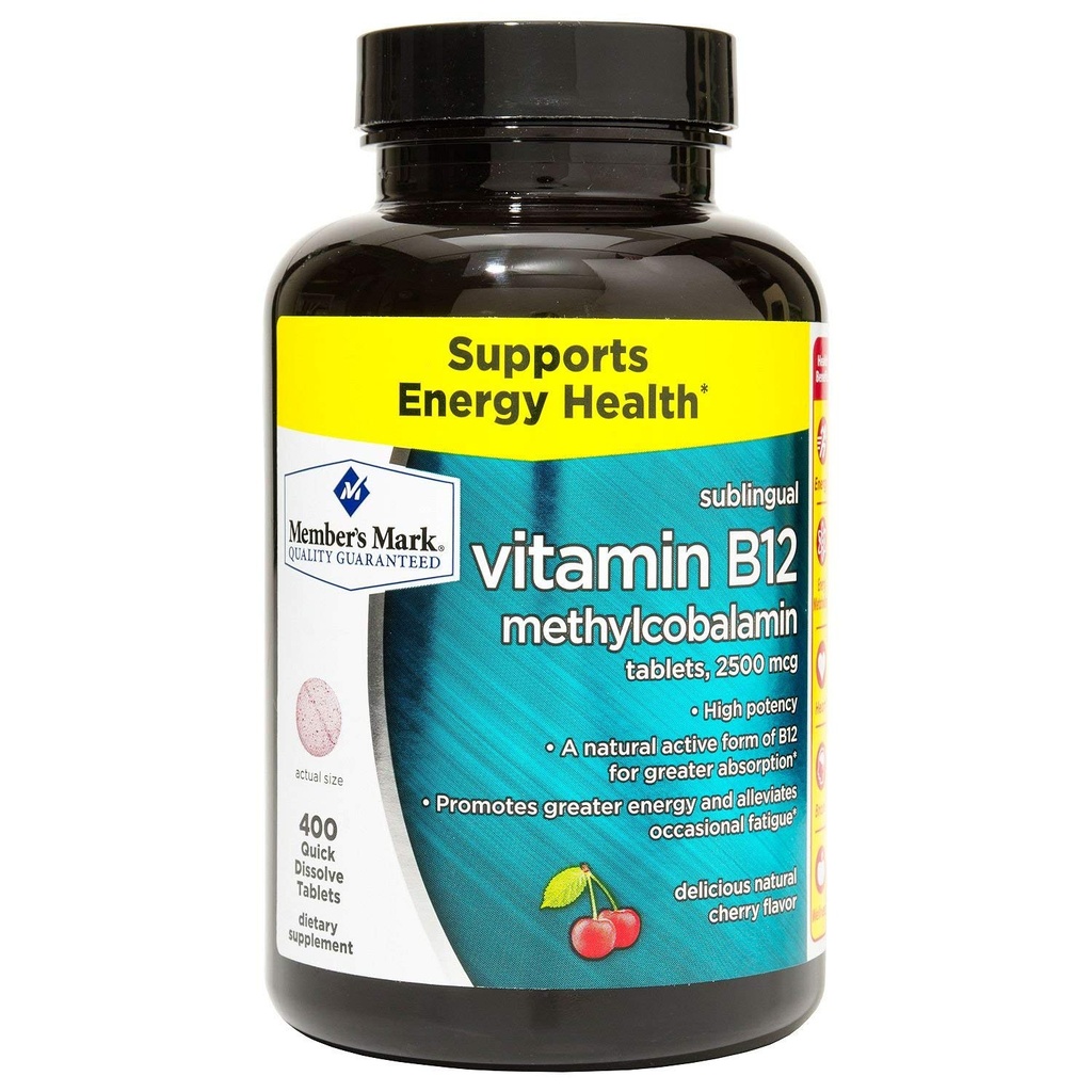 Jäsenen Mark Alakielinen B12 5000 mcg (300 mcg)
