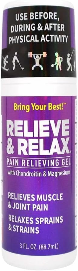 Release & Relax Pain Relief Roll - Extra Strength, Fast Action, Messing- Free Topical Analgesic - Soothe Sore Muscle & Joint, Takaisin, Polvi, Jalka, Käsikipua - HSA/ FSA Og, 1- pakka