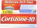 Cortizone-10 Anti-Itch Creme kanssa parantava Aloe Maksimi vahvuus, 2 oz