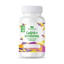 CoQ10 Tehokas antioksidantti (Capsules Coq10+Resveratrol)