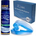 ZQuiet kuorsauksenestoteos - Mukavuus Koko #1 (Single Device) + Puhdistaja (1.5oz Bottle) - valmistettu USA Snoring Solution for a Better Night...