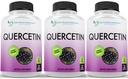 DOCTOR SUOSITETUT LIITTEET Quercetin 1000 mg per Serving - (Vegaani, ei-GMO) (120 kasviskapselia, pakkaus 3)