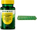 Spring Valley Mediterranean Oil of Oregano 2000 mg 60 Softgels for Immuno Health Pill Organizer