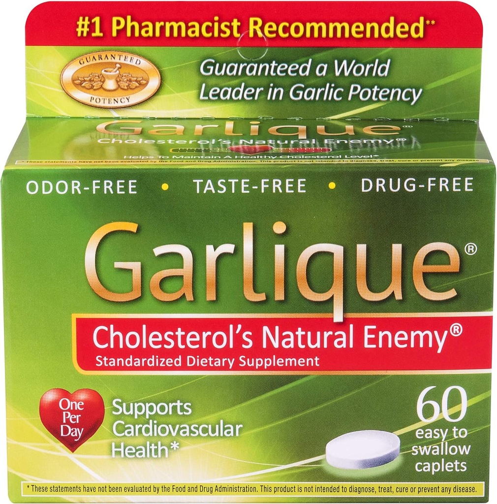 Garlique Caplets 60 tablettia (pakkaus 4)