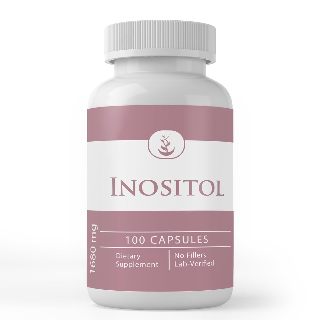 PURE ORIGINAL INGREDIENTS Inositol (100 kapslar) Alltid rena, inga tillsatser eller fillers