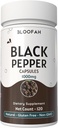 Black Pepper Capsules 1000 mg Powder 