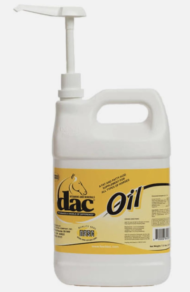 Dac Oil ja pumppu