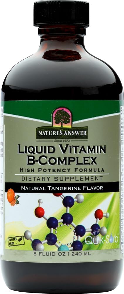 Luonnon vastaus, B-vitamiinikompleksi, 8 Fl Oz