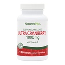 NaturesPlus Ultra karpalo, kestävä Julkaisu - 1000 mg, 120 tablettia - C-vitamiini - Kasvissyöjä, Gluteeniton - 60 tarjoilua