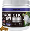 Cat Probiootti, Chews for Gut and Immune Health, Kissat Probiootti täydentää kissan Ruoansulatustuki, Terve Digestio, Kissan Ummetus ja ripuli Ripuli Relief (Salmon, 120 Chews)