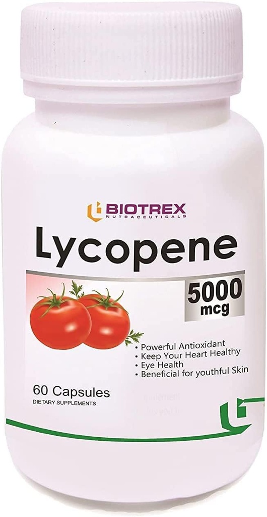 BETT Biotrex Nutraceutics lykopeeni ja monivitamiinit -5000 Mcg (60 kapselia)