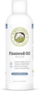 Wholistic Pet Organics Flaxseed Oil: Organic Flaxseed Oil för hästar -Flax Oil Horse Supplement med Antioxidant Rich Rosemary och Omega 3, 6 Fatty Acids för Cardio, Immune, Skin och Coat Health-16 Oz
