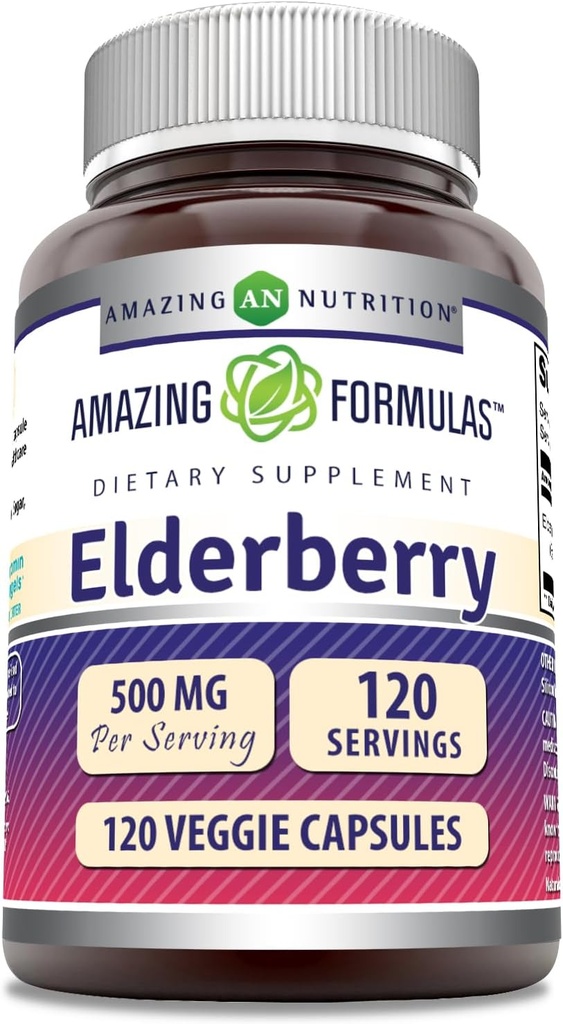 Hämmästyttävä Formula Elderberry Supplement 