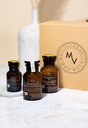 Movita Health Trio-vitamiinilahjasetti, jossa on D3-vitamiinia, C-vitamiinia ja naisten monivitamiinia, Fermentoituja kokonaisia elintarvikkeita, vitamiineja ja kivennäisaineita - Orgaanisia, vegaanisia, gluteenittomia ja muita kuin muuntogeenisiä organismeja