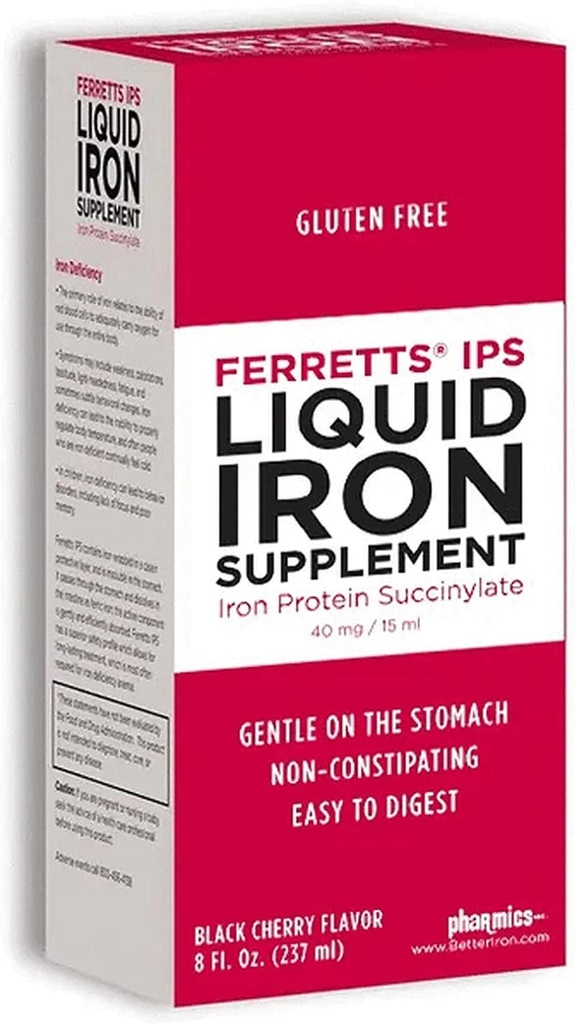IPS Liquid Iron Supplement (pakkaus 4)