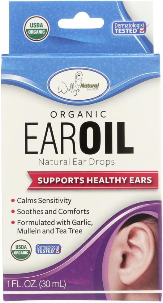 Wally's Natural Products Organic Ear Oil, Unique Blend, 1 Fluid Ounce av Cutting Edge International, LLC