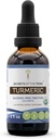 Kurkumallinen alkoholiton nesteuute, USDA Luomukurkuma (Curcuma Longa) Kuivattu juuri (2 fl oz)