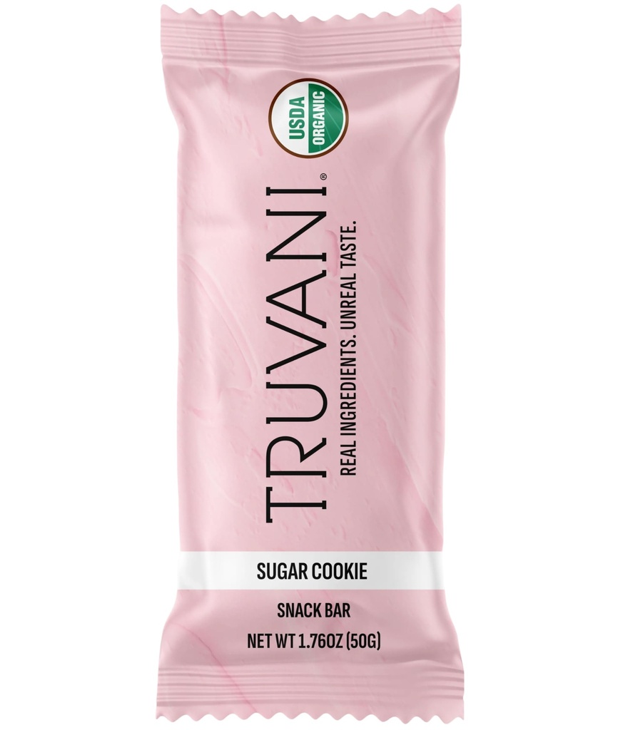 Truvani Plant Based Välipalat Snack Cookie 1 Pack 6g Proteiini USDA Organic ja Vegan ...