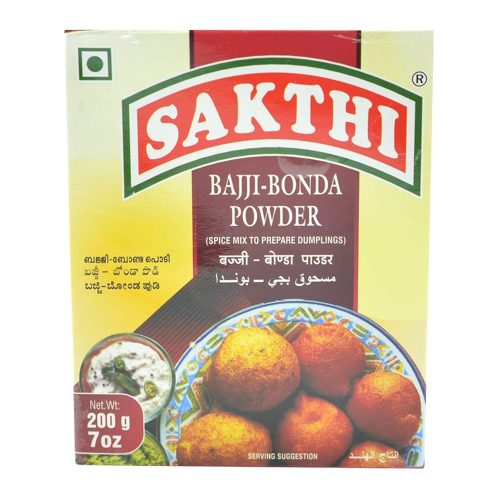 Sakthi Masala (Famous Spice Mix Etelä-Intiasta) 200 grammaa (Bajji-Bonda)