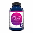 MD Life L Methylfolate 1mg - Professional- Grade Active Methylfolate Supplement - Maximum Potency MTHFR Lisäravinteet - L metyylifolaatti 1 mg 60 kapselia - Essential amino Acids