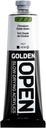 Open Slow-Drying Akryylit by GOLDEN, Kromioksidi Green, 5 fl oz. putki, Professional Akryyli Paint, Opaque