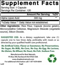 Bästa Naturals Alpha Lipoic Acid 300 mg & Magnesium Glycinate 425 mg