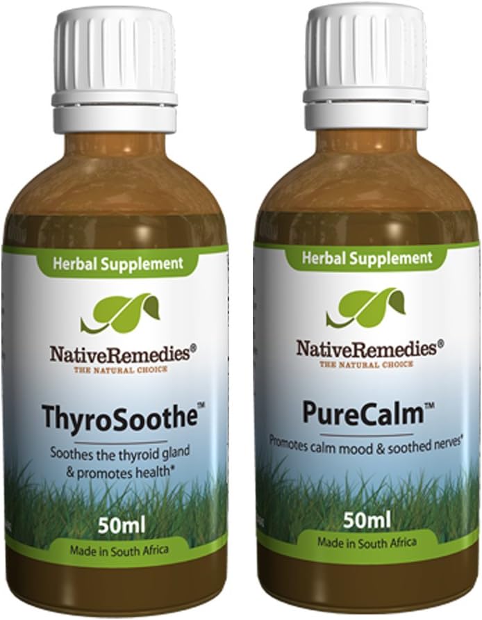 Native Remedies ThyroSoothe och PureCalm ComboPack