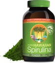 Nutrex Havaiji, Pure Hawaiian Spirulina Powder, Vegan, tukee immuunijärjestelmää, sydän, soluja ja energiaa, 16 Ounce