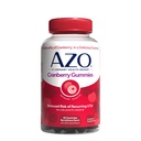 AZO Cranberry Urinary Tract Health Gummies Dietary Supplement 2 Gummies = Glass Cranberry Juice hjälper till att rengöra skydda naturlig Berrylicious Flavor Gummies, Non-GMO, 40 Count