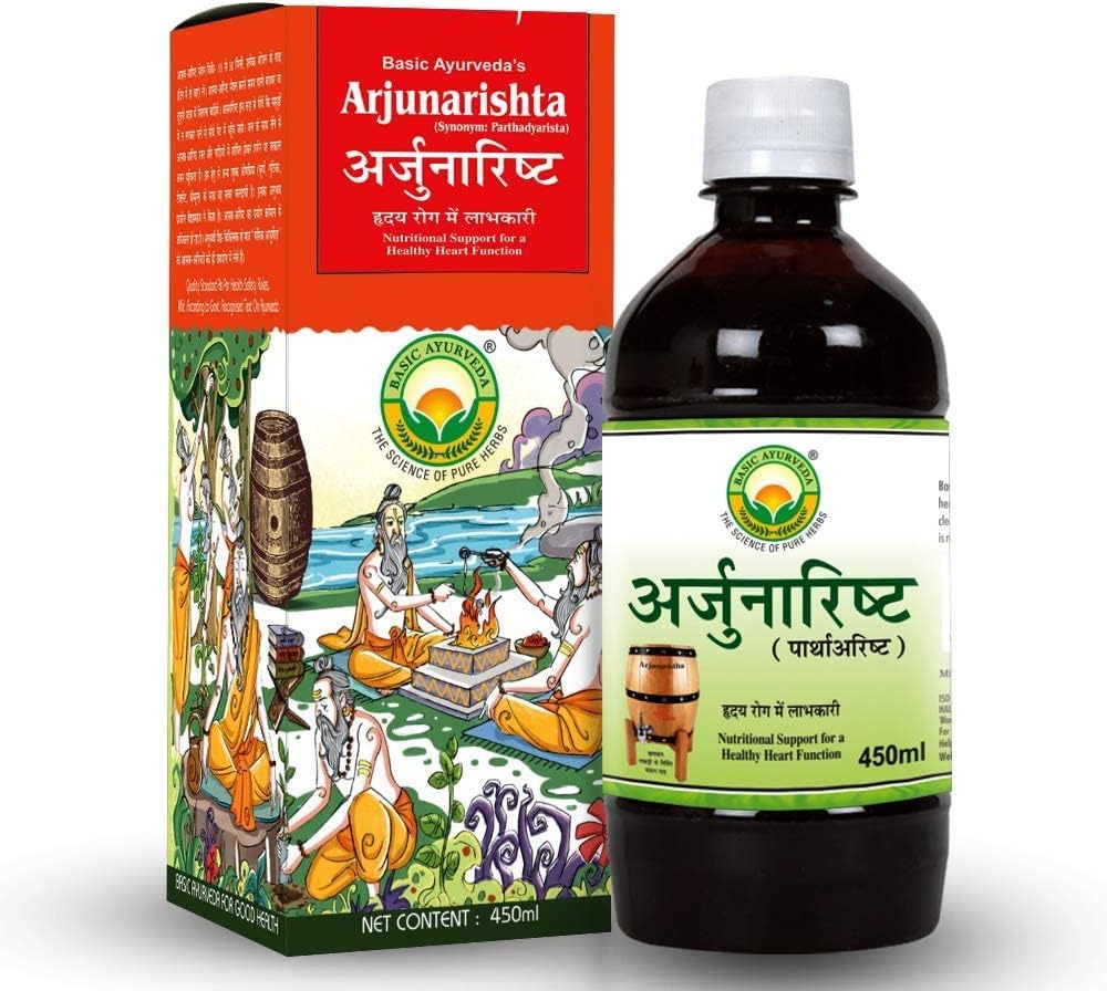 Honoly Basic Ayurveda Arjunarishta Syrup ... 450 ml...