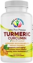 Gurkmeja Curcumin Supplement med BioPerine - 60 kapslar - Organisk gurkmeja Root Extract - Vegan Friendly, förbättrad absorption, daglig gemensam och hjärtsupport