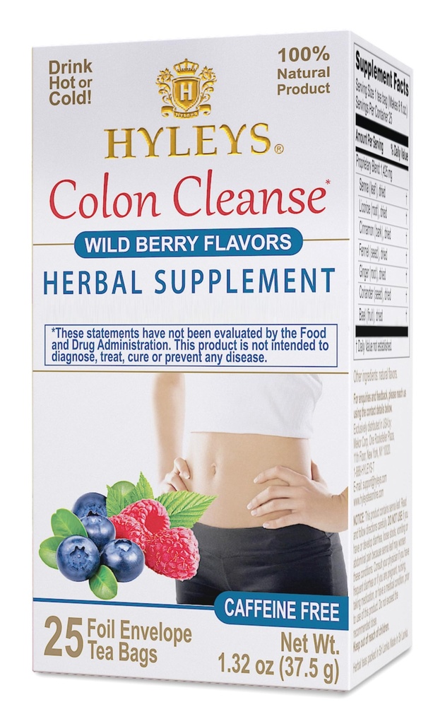 Hyleys Tea Colon Cleanse Wild Marries (1 pakkaus)