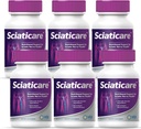 Vita Sciences Sciaticare Nerve Soothing Supplement Vitamins med Natural R-ALA Form 40X Styrka, INTE Syntetisk Alpha Lipoic Acid (ALA) - Lägre Lumbar Sciatica - 60 greve (Pack av 6)