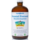 LIQUIDHEALTH Prenatal/Postnatal Multiple Liquid Women’s Multivitamin with Real Folate – Pre & Postnatal Vitamins for Before, After Pregnancy – Made in USA, Vegan, Sugar-Free, Non-GMO (32 oz)