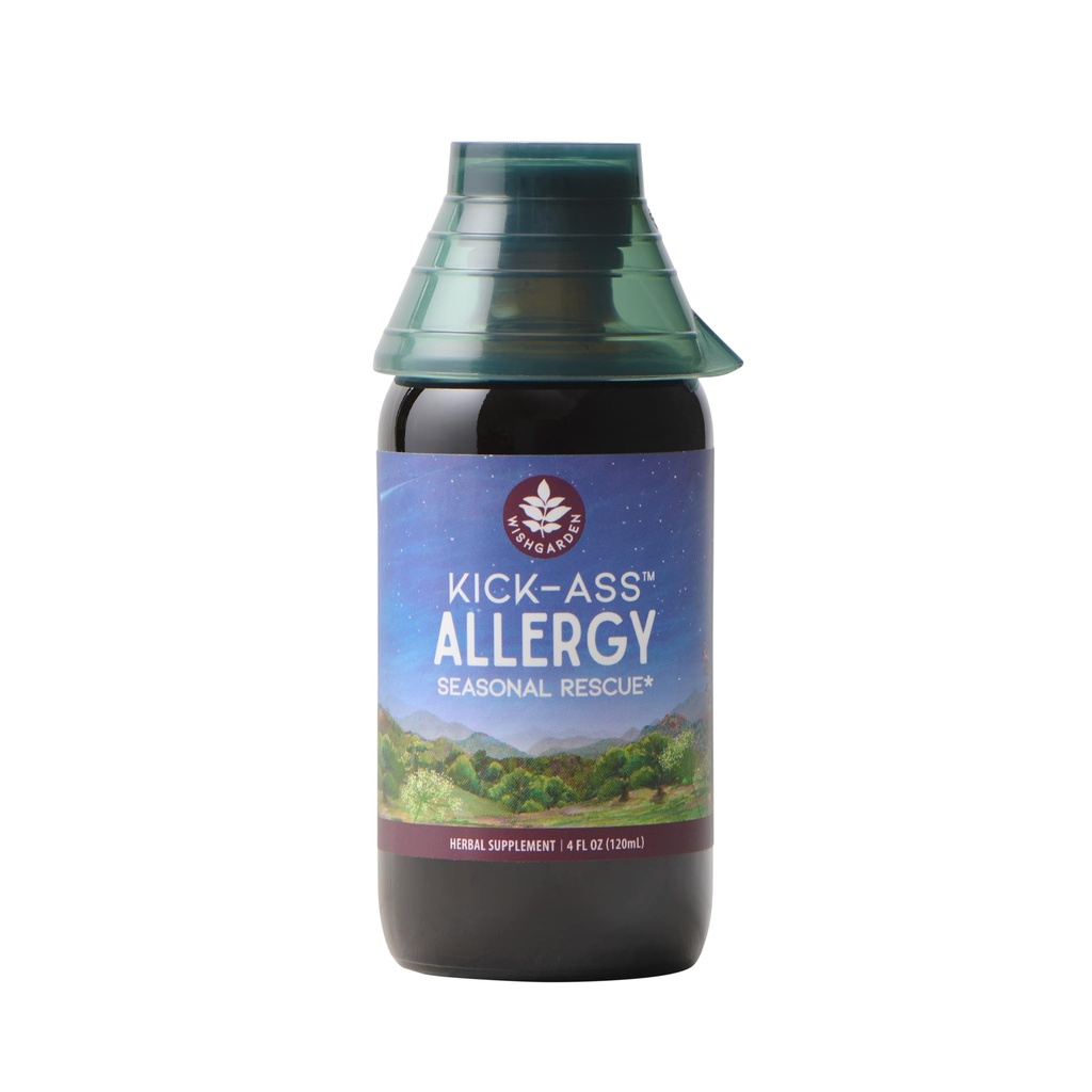 ToivoisinGarden Yrtit Kick-Ass Allergia - Kasviperäiset kasviperäiset allergiat lisäravinteet Nettle Leaf, Echinacea, & Yerba Santa, tukee tervettä Histamine Response to Seasonal Irritants, 4oz