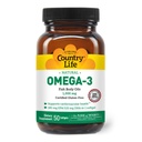Maa Life Omega-3 Fish Oil Supplement, 10000mg,180mg EPA & 120mg DHA, Fish Oil Concentration, Burpless, 50 Softgels, Certified Gluteeniton