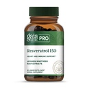 GAIA HERBS PRO Resveratrol 150 - Erbjuder hjärthälsa och immunstöd - Innehåller japanska Knotweed - Vegan, Soy-Free & Gluten-Free - 50 flytande Phyto-Caps (25 portioner)