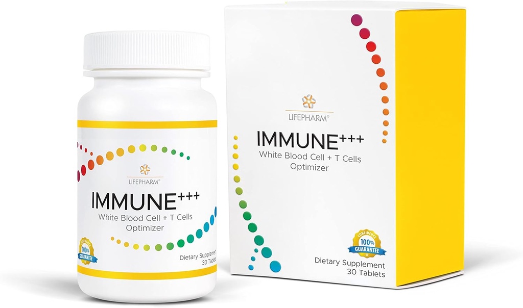 IMMUNE++++ Vital Essentials C-vitamiinin täydentää - 500mg - Boost immuniteetin kanssa 3 Tehokas Blends kasviperäisiä ainesosia - lisätä valkosolujen ja T-solut - 30 tablettia