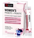 NATURAL TARGET Probiootit naisille Probioottijauhe - 50 miljardia PMY, 13 kanta tukee ruoansulatuskanavan emätinterveys, turvotus Relief, 30 Stick Packs