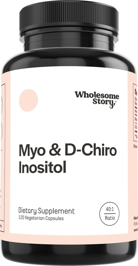 Fuelsome Story Myo-Inositol & D-Chiro Inositol täydentää naisten hedelmällisyys täydentää Hormonal Balance & Ovarian Health Support 