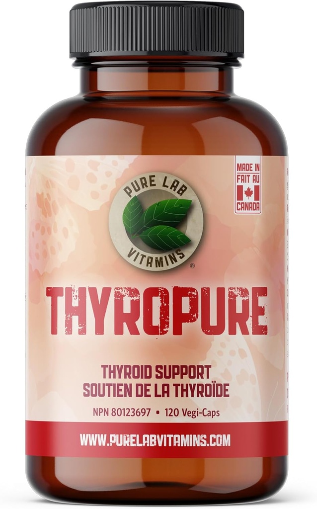 Pure Labs Vitamiinit Thyropuure Vegicaps, 120 CT