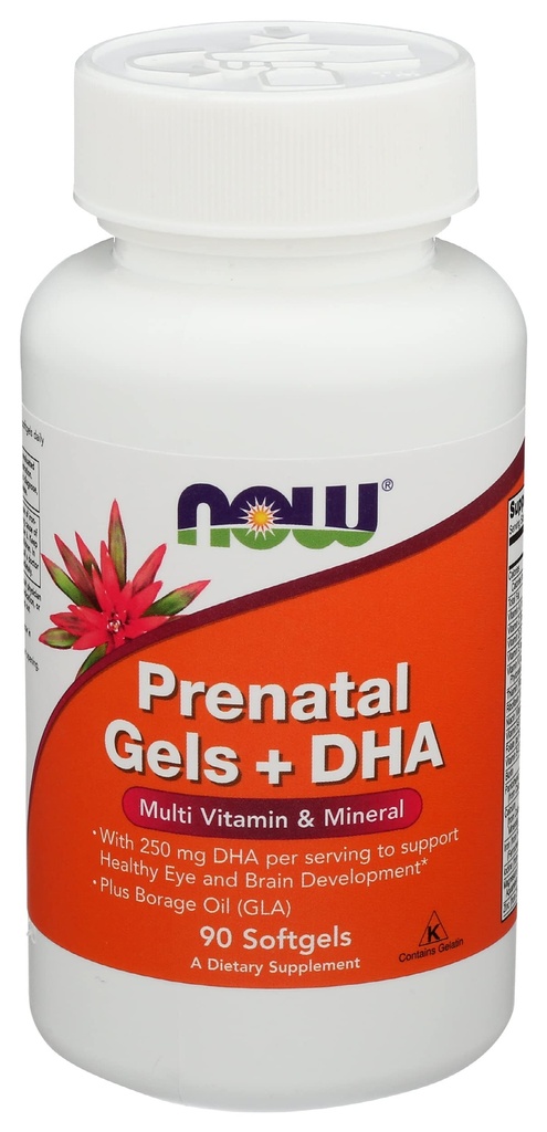 Nyt Foods Prenatal Gels Plus DHA, 90 CT
