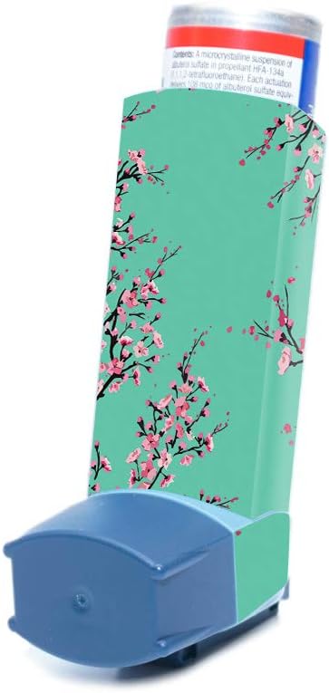 MightySkins Skin för Ventolin HFA Asthma Inhaler - Cherry Blossom Tree | Skyddande, hållbar och unik Vinyl Decal wrap Cover | Lätt att tillämpa, ta bort och ändra stilar | Tillverkad i USA