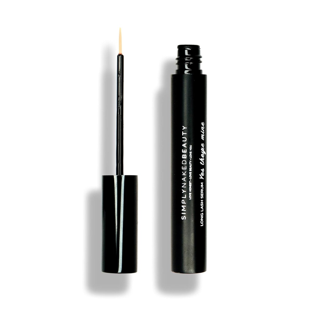 Lash Growth Serum & Brow Enhancer (5 ml) Hae pidempi, Fuller silmäripsiä 12 päivässä - Natural & Plant Based Peptides for Healthy Brow & Lash Growth - Julma vapaa Lash Serum Yksinkertaisesti alaston kauneus