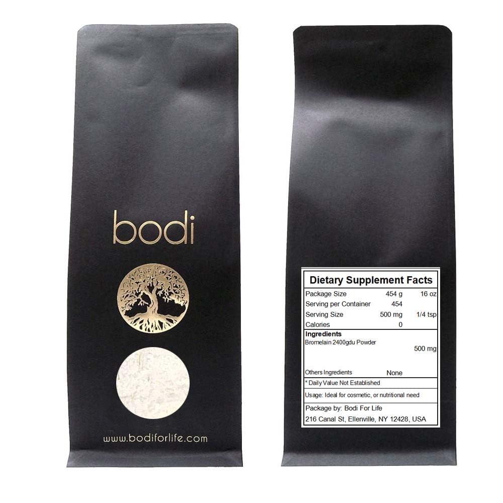 Bodi: Bromelain Powder 2400gdu Extract 