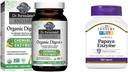 Elämänpuutarha Dr Formulated Dgestive Enzymes with Papain, bromelain & 21st Century Papaya Enzyme Chewable Tablets, Trooppinen, 100