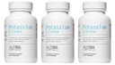 Kaliumsitraatti 99 mg - tukee Elektrolyyttitasapaino ja normaali pH - Essential Mineral Munuaisten kivi tuki täydentää - 100 kasvissyöjän kapselit (Pack of 3)