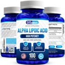 Pidämme Alpha Lipoic Acid 600mg kapselit - 100 tarjoilut - Alfa Lipoic Acid kapselit auttaa tukemaan yhteisen terveyden ja antioksidanttien terveys sekä vapaa radikaalin suojelun