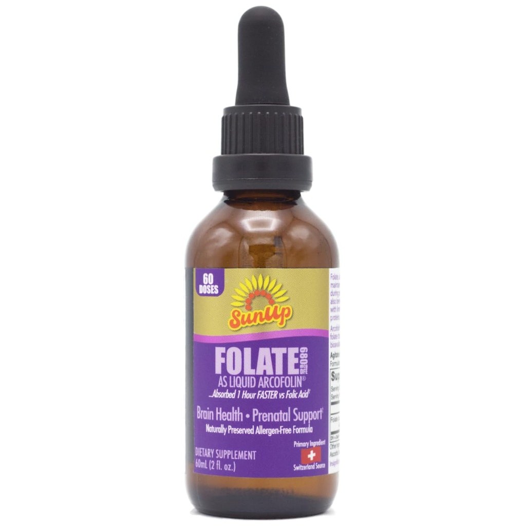SunUp Liquid Methyl Folate Sveitsin lähde ...